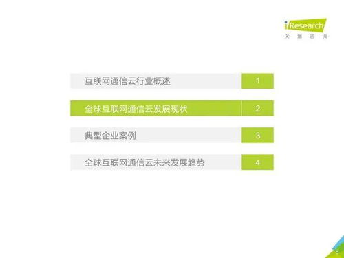 2020年全球互聯網通信云行業(yè)研究報告